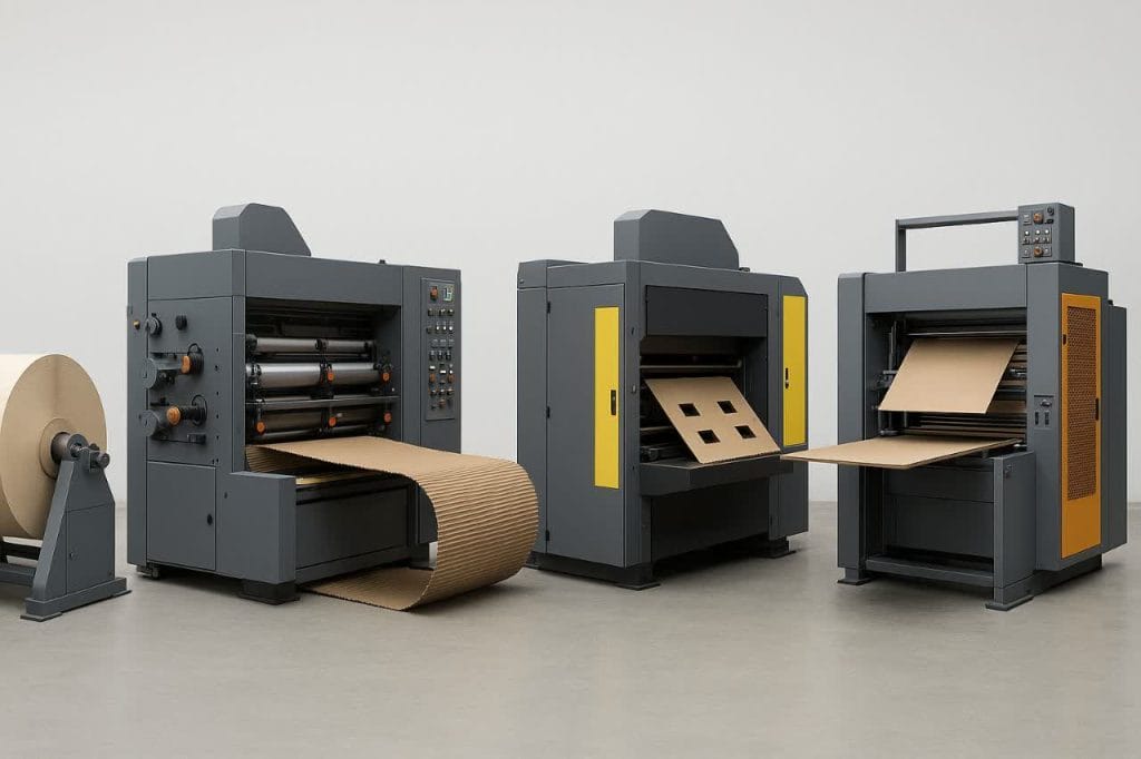 انواع دستگاه کارتن سازی