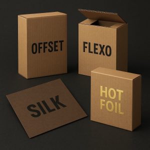 انواع چاپ روی کارتن