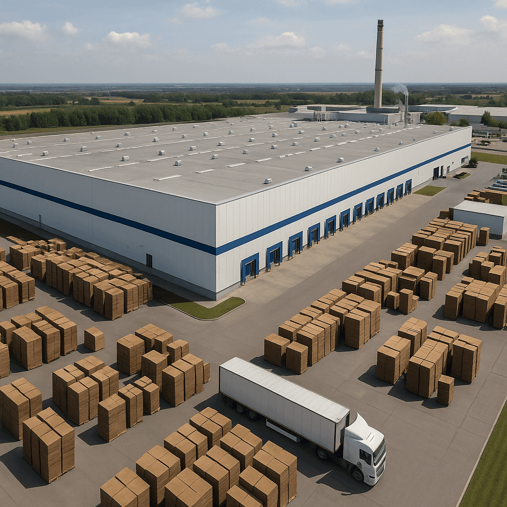 کارخانه کارتن سازی در شهرک صنعتی شکوهیه