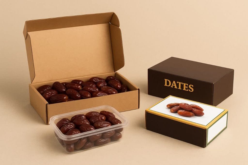 جعبه و کارتن خرما