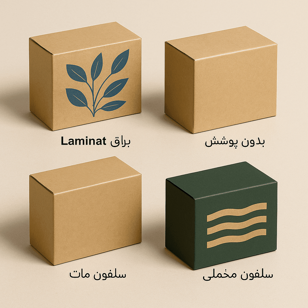 لمینت و سلفون در کارتن