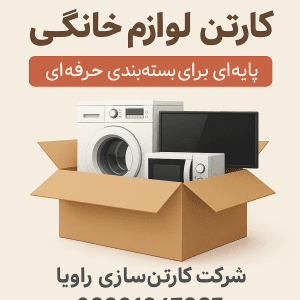 کارتن لوازم خانگی
