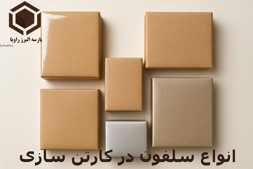 انواع سلفون در کارتن سازی
