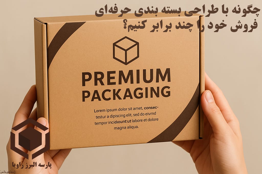 چگونه با طراحی بسته بندی حرفه‌ای فروش خود را چند برابر کنیم؟