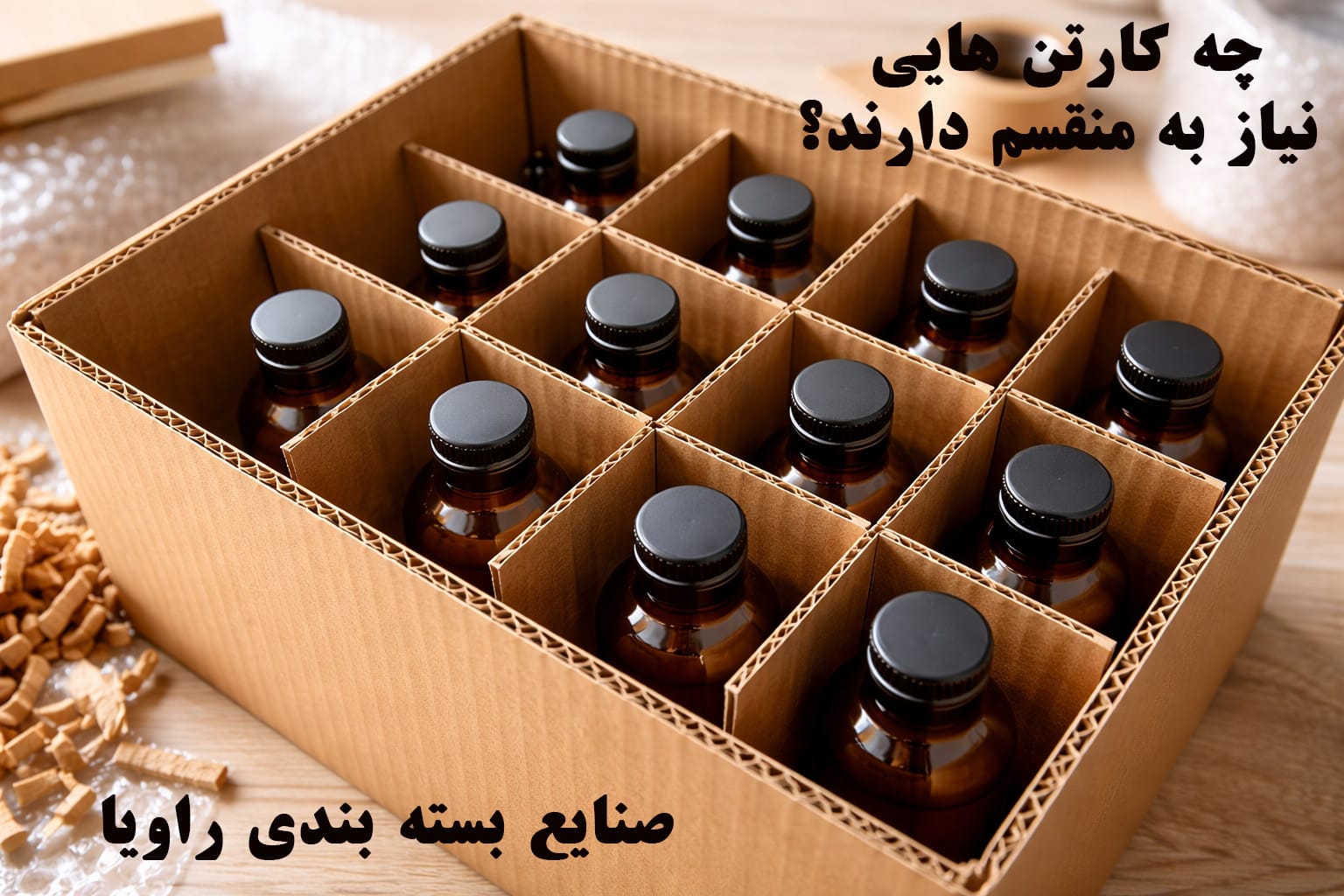 کارتن سازی پارسه البرز راویا 31 چه کارتنی به منقسم نیاز دارد؟