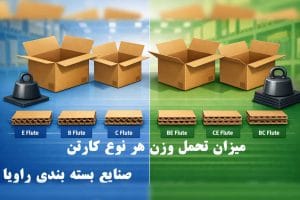 تخمین میزان تحمل وزن کارتن