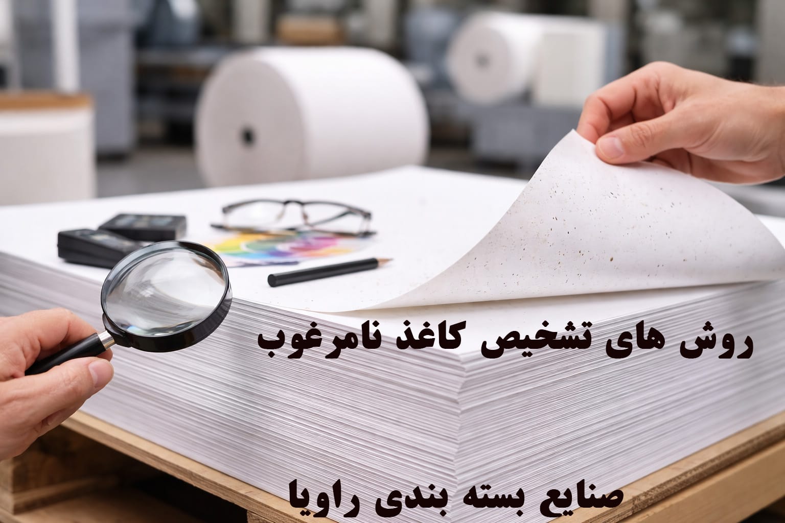 کارتن سازی پارسه البرز راویا 30 روش های تشخیص کاغذ نامرغوب