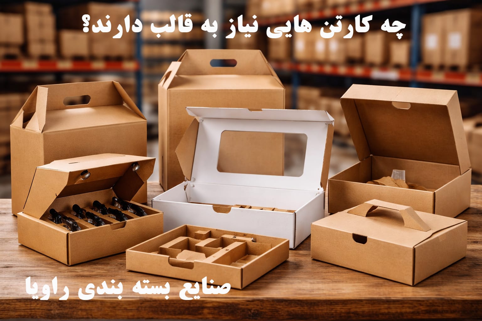 کارتن سازی پارسه البرز راویا 29 چه کارتن هایی نیاز به قالب دارند