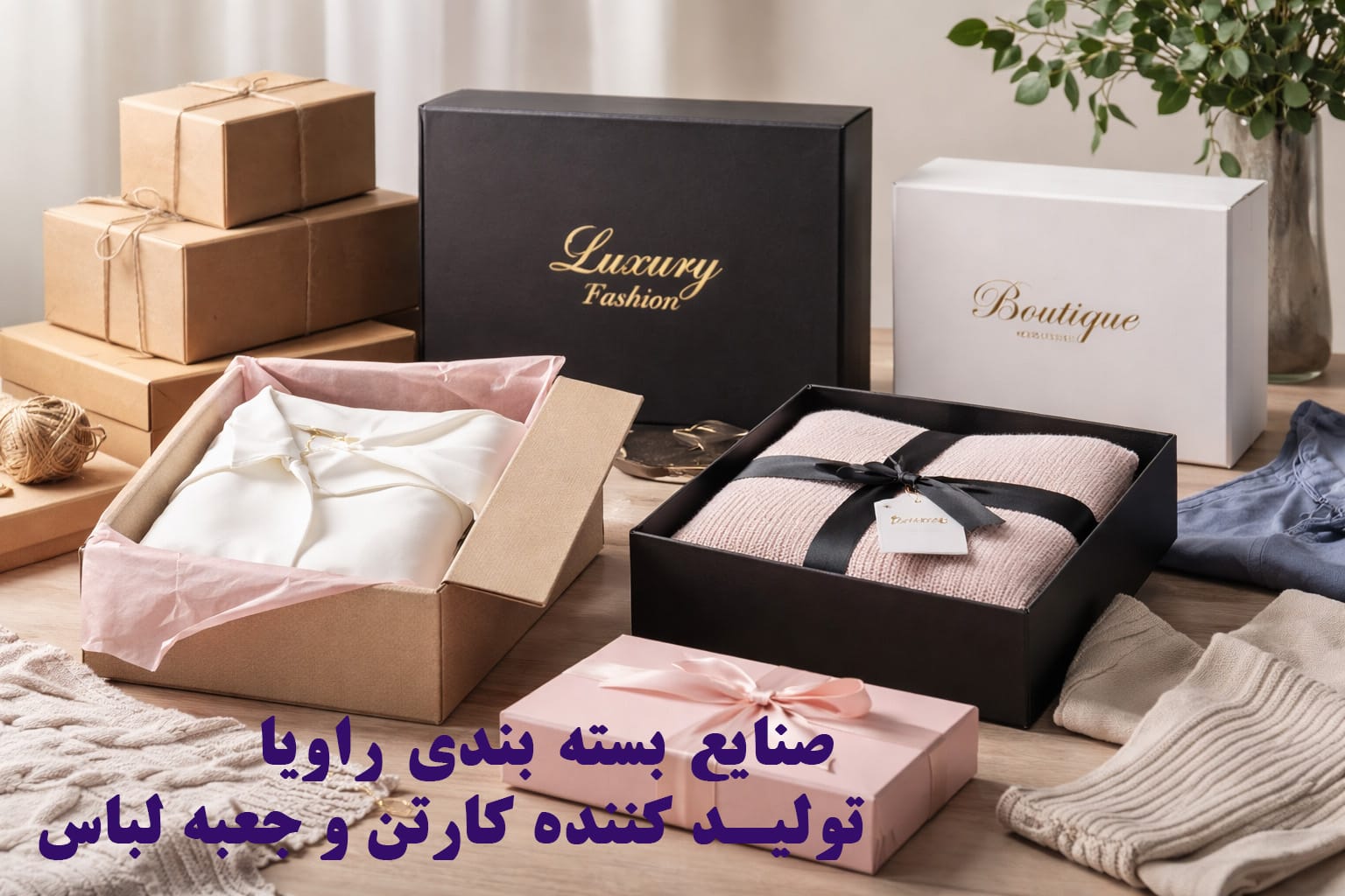 کارتن سازی پارسه البرز راویا 25 کارتن و جعبه لباس